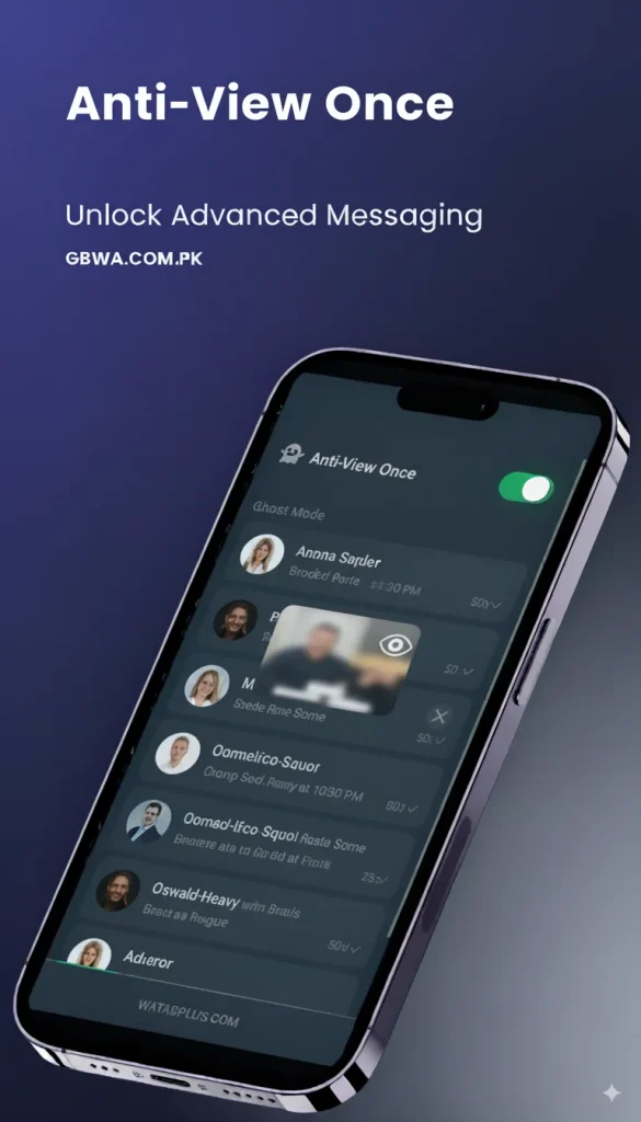 WhatsApp Plus anti-view once screenshot