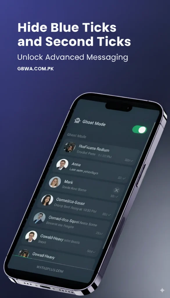 WhatsApp Plus hide blue tick screenshot